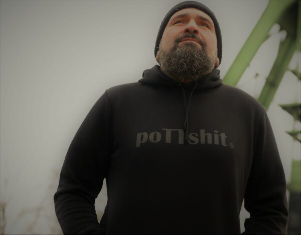 hoodie herren schwarz – Bild 4