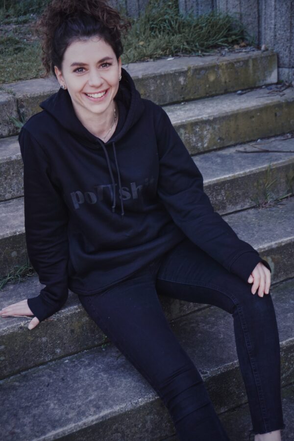 hoodie damen schwarz – Bild 2