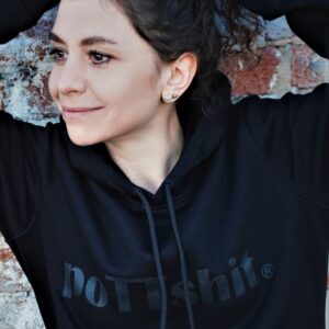 hoodie damen schwarz